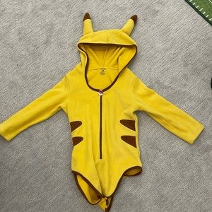 XS Pikachu Hooded Onesie